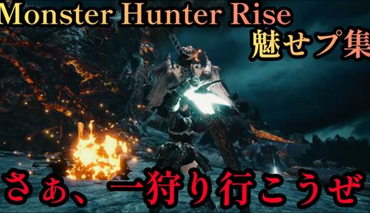 【MHRise】モンスターハンターライズ魅せプ集(Monster Hunter Rise Fascination collection )