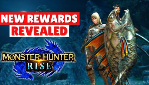 Monster Hunter Rise NEW REWARDS REVEAL GAMEPLAY TRAILER SONIC COLLABORATION モンスターハンターライズ x ソニック