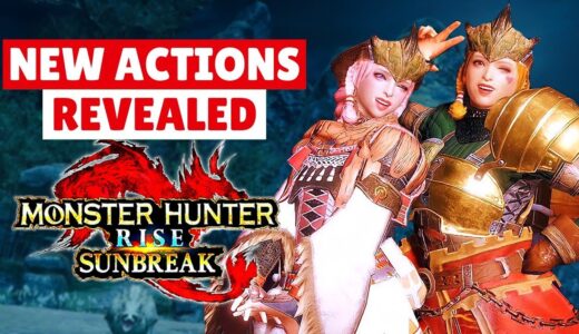 Monster Hunter Rise: Sunbreak NEW ACTIONS REVEAL GAMEPLAY TRAILER SILKBIND NEWS モンスターハンターライズ：サンブレイク