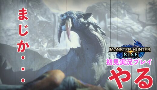 【モンスターハンターライズ実況＃７】ちきしょう、何でだよ・・・