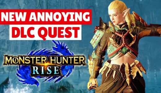 Monster Hunter Rise NEW ANNOYING DLC GAMEPLAY TRAILER EVENT SUNBREAK NEWS モンスターハンターライズ 【新しいDLCヌシ】