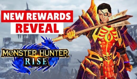 Monster Hunter Rise NEW REWARDS REVEAL GAMEPLAY TRAILER NEW SUNBREAK NEWS モンスターハンターライズ 「新しい報酬」