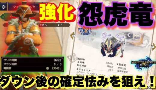 【モンハンライズ】強化マガイマガドには減気の確定怯みが相性抜群！安定して５～６分クリアできる方法をご紹介【スラアク】