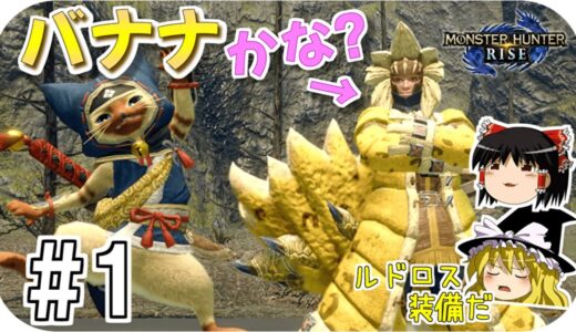 【モンハンライズ】#1 新作のモンハンがめっちゃ凄いらしい【ゆっくり実況】