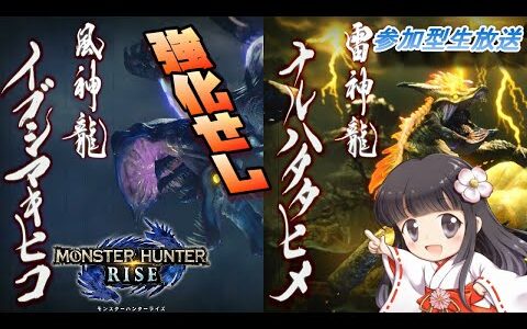 【 モンハンライズ】強化マキヒコナルハタ討伐作戦！！参加者募集！！【モンスターハンターライズ】【MHRise】