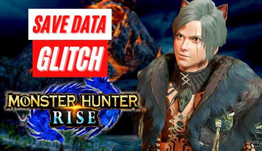 Monster Hunter Rise SAVE DATA GLITCH REVEAL GAMEPLAY TRAILER SUNBREAK モンスターハンターライズ 【データグリッチを保存】明らかな