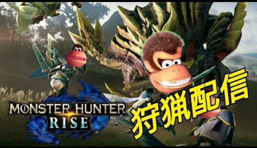 モンスターハンターライズを極める男　視聴者参加型