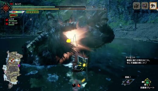 不良品竜杭砲による闘気硬化解除【モンハンライズ】