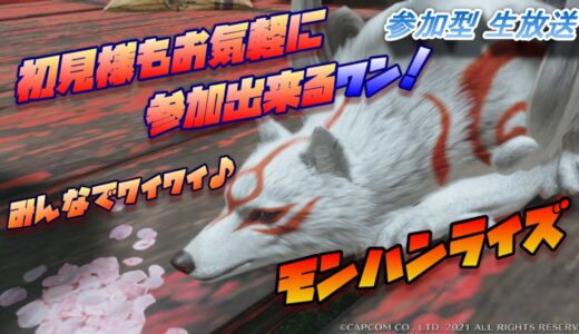 【 モンハンライズ】こんばんは！見習いガンサーと仲良くなりませんか？【モンスターハンターライズ】【MHRise】