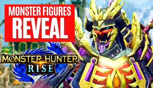 Monster Hunter Rise MAGNAMALO MONSTER FIGURE REVEAL GAMEPLAY TRAILER SUNBREAK モンスターハンターライズ『ヌシマガイマガド』