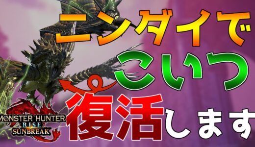 「サンブレイク」で「ライゼクス」が復活する可能性が高い件について【モンハンライズ】【ニンダイ】【サンブレイク】