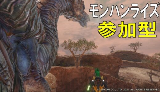 【モンハンライズ】遊びにおいでよ 今日も楽しくハンター生活【参加型】