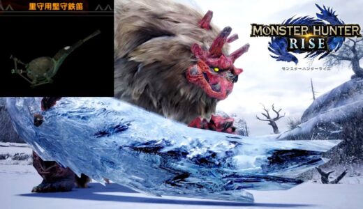【モンハンライズ】2分台！新しい武器重ね着で鬼退治してきた。/ Goss harag Hunting Horn Solo