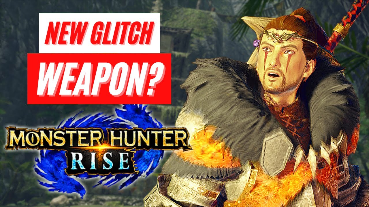 Monster Hunter Rise NEW WEAPON GLITCH REVEAL GAMEPLAY TRAILER SUNBREAK