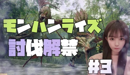 [モンハンライズ]　今日もいざ！！討伐！！　顔出し配信