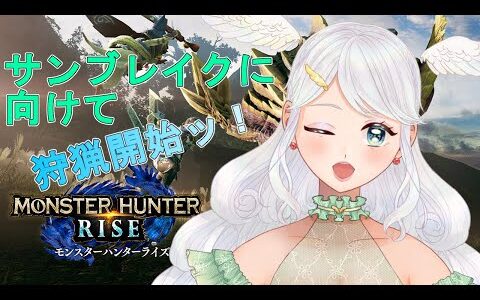 【MHRise/モンハンライズ】【switch版】最初から！～サンブレイクに向けて～【天羽ねあ】【新人VTuber】