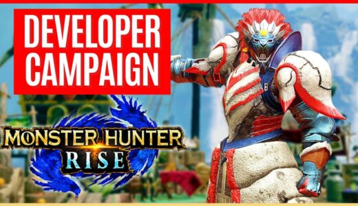 Monster Hunter Rise EXPANDED MAPS DEVELOPER CAMPAIGN GAMEPLAY TRAILER SUNBREAK モンスターハンターライズ【ビッグマップ】