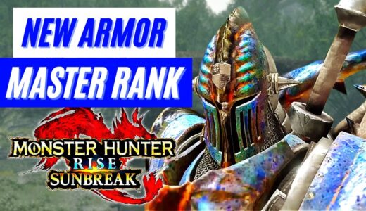 Monster Hunter Rise: Sunbreak MASTER RANK NEW ARMOR GAMEPLAY TRAILER MH RISE REVEAL モンハンライズ：サンブレイク
