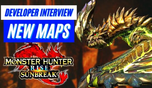 Monster Hunter Rise: Sunbreak NEW MAPS GAMEPLAY TRAILER DEVELOPER INTERVIEW MH RISE SUNBREAK モンハンライズ