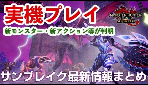 【モンハンサンブレイク】新モンスターも登場！双剣の新アクションや城塞高地の詳細、メルゼナの棺？やガランゴルム戦など実機プレイで判明した最新情報まとめ【モンスターハンターライズ サンブレイク】