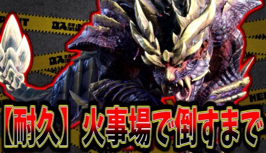 【耐久】火事場でマガイマガド倒すまで終われません【モンハンライズ】
