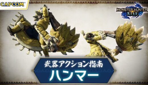 ハンマー〜武器アクション指南〜『モンスターハンターライズ』