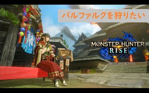 【モンハンライズ参加型】神お守り欲しいからナルハタいじめる
