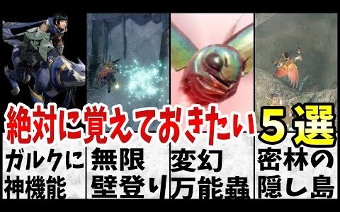 絶対に覚えておきたい体験版で学んだ事５選【モンハンライズサンブレイク体験版【DEMO】】