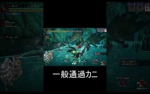これがモンハン小型おもんな消せ　モンハンライズサンブレイクMHRise　#Shorts