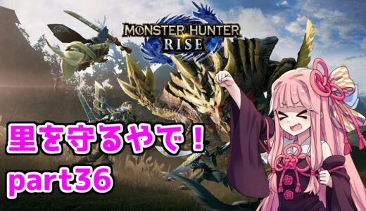 里を守るやで！【モンスターハンターライズ】さんじゅうろく枠