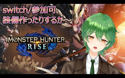 【モンハンライズ参加可】装備集めとかいろいろ【かしわ】