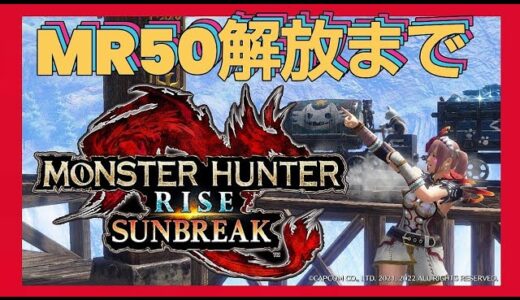 【サンブレイク】 まったりMR50まで[MR45]♪ ビバ サンブレイク٩(ˊᗜˋ*)و✧* 狩猟笛【モンスターハンターライズ:サンブレイク】