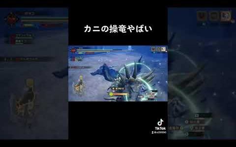 【モンスターハンターライズサンブレイク】カニで連打ボッコボコ