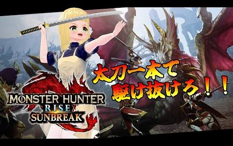 【モンスターハンターライズ：サンブレイク】#15 またも出遅れたハンターは太刀振るう！【MR30】【MONSTER HUNTER RISE SUNBREAK】【SWITCH】