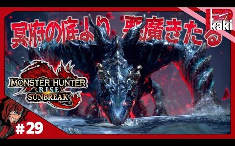 #29【冥府の底より、悪魔きたる】P柿の『モンスターハンターライズ:サンブレイク』【狩りゲー】【アクション】