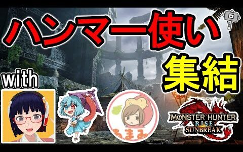 【MHRiseSB】何やらハンマー使いが集まっているようです【モンハンライズ サンブレイク】