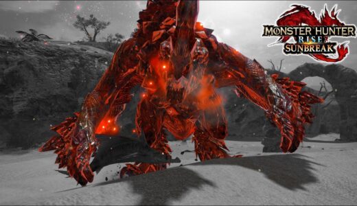 １匹だけ異次元すぎるスピードモンスター ☆５傀異化セルレギオス ソロ 太刀 生放送切り抜き『モンスターハンターライズ：サンブレイク』