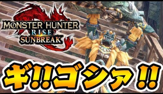 ギシャゴシャシャシャギィギアシャゴチャベッサハンマー【モンハンサンブレイク】