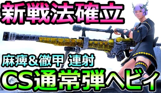 【モンハンサンブレイク】新戦法確率 CS通常弾ヘビィボウガン装備 隠れ優秀武器【MHRise モンスターハンターライズ】