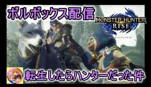 【モンスターハンターライズ　switch版】ランク上げ配信 たっつー視点