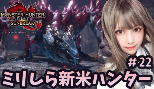 【 モンハンライズ : サンブレイク】エスピナス亜種っていう強敵をたおす　操虫棍　#22