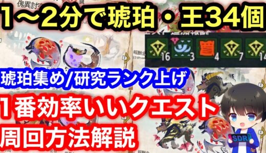 【バゼフロは論外】アプデ後の効率いいクエストと周回方法を解説！【精気琥珀集め/研究ランク上げ】【バゼフロギィ/ディア/ナス/第3弾アプデ/Ver13】【MHRsb】【モンハンライズ：サンブレイク】