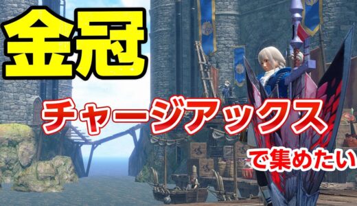 【サンブレイク】金冠が欲しい＋チャージアックスうまくなりたいの欲望を同時に満たす【STEAM/PC版モンハンライズ】