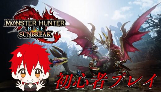 『サンブレイク』新米ハンターの絶叫狩猟【モンスターハンターライズ】