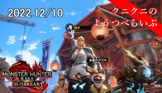【MONSTER HUNTER RISE SUNBREAK】3ヶ月ぶり！ モンハンライズ サンブレイク steam版　【LIVE】