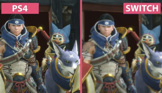モンハン ライズ PS5 vs PS4 vs Switch スイッチ グラフィック 比較