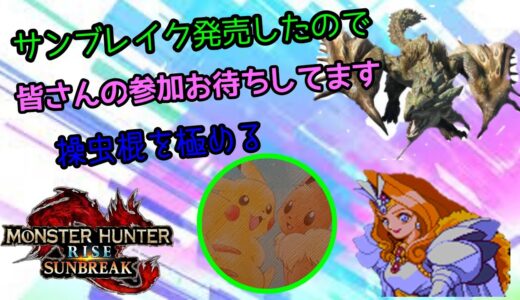 はのんのモンハンライズサンブレイク参加型配信#26