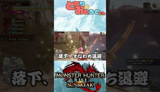 【Monster Hunter SunBreak】写真家ハンターの奮闘記　【モンハン】【モンスターハンターライズ】【サンブレイク】【となおとCh】#Shorts