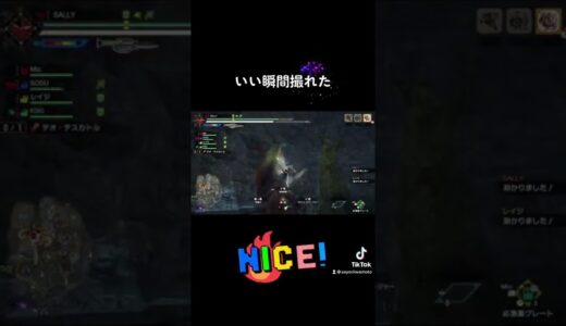 スラアクの技気持ちいいんじゃぁ〜〜〜〜 #モンハンライズ #モンハンサンブレイク #モンスターハンターライズ #mhrise #nintendoswitch #スラアク #テオテスカトル #飛翔竜剣
