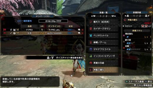 PS4　モンハンライズ　参加型